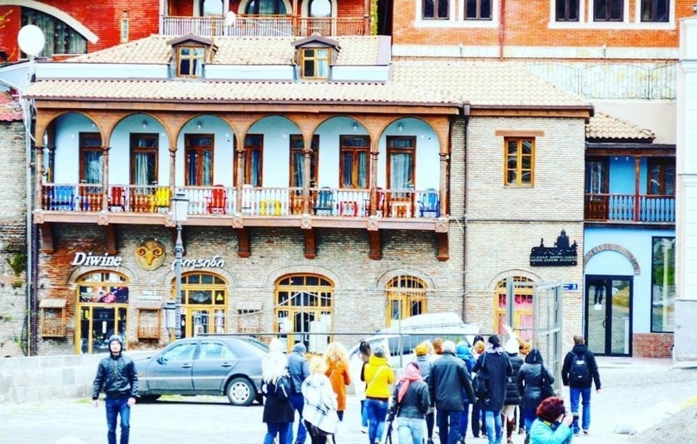 Tiflis Metekhi Hotel Buitenkant foto